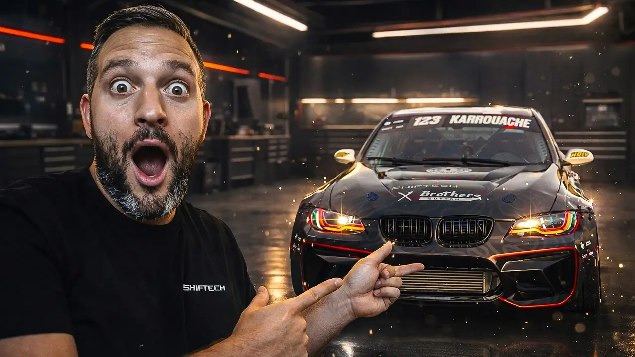 Bmw e90 4 places shiftech drift build 1 1280