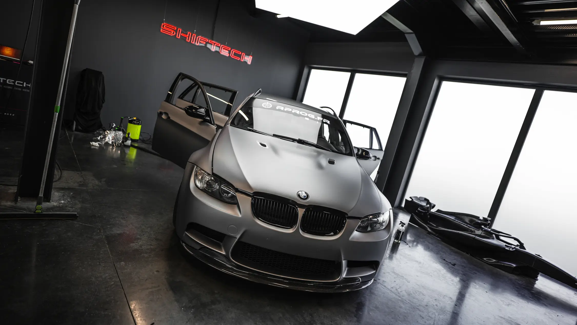 Bmw m3 touring film protection transparent carrosserie ppf shiftech 2250