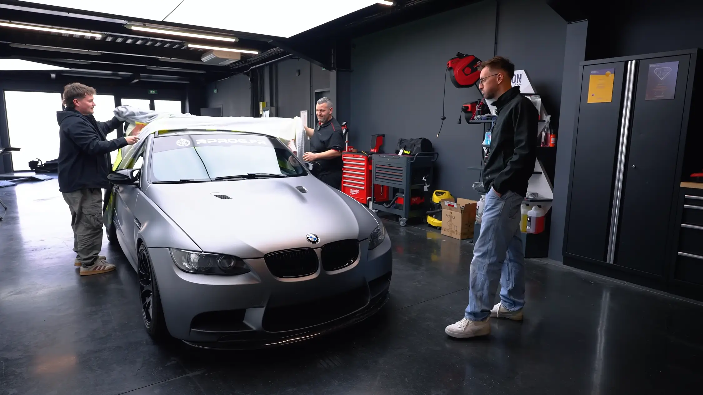 Bmw m3 touring film protection transparent carrosserie ppf shiftech 13