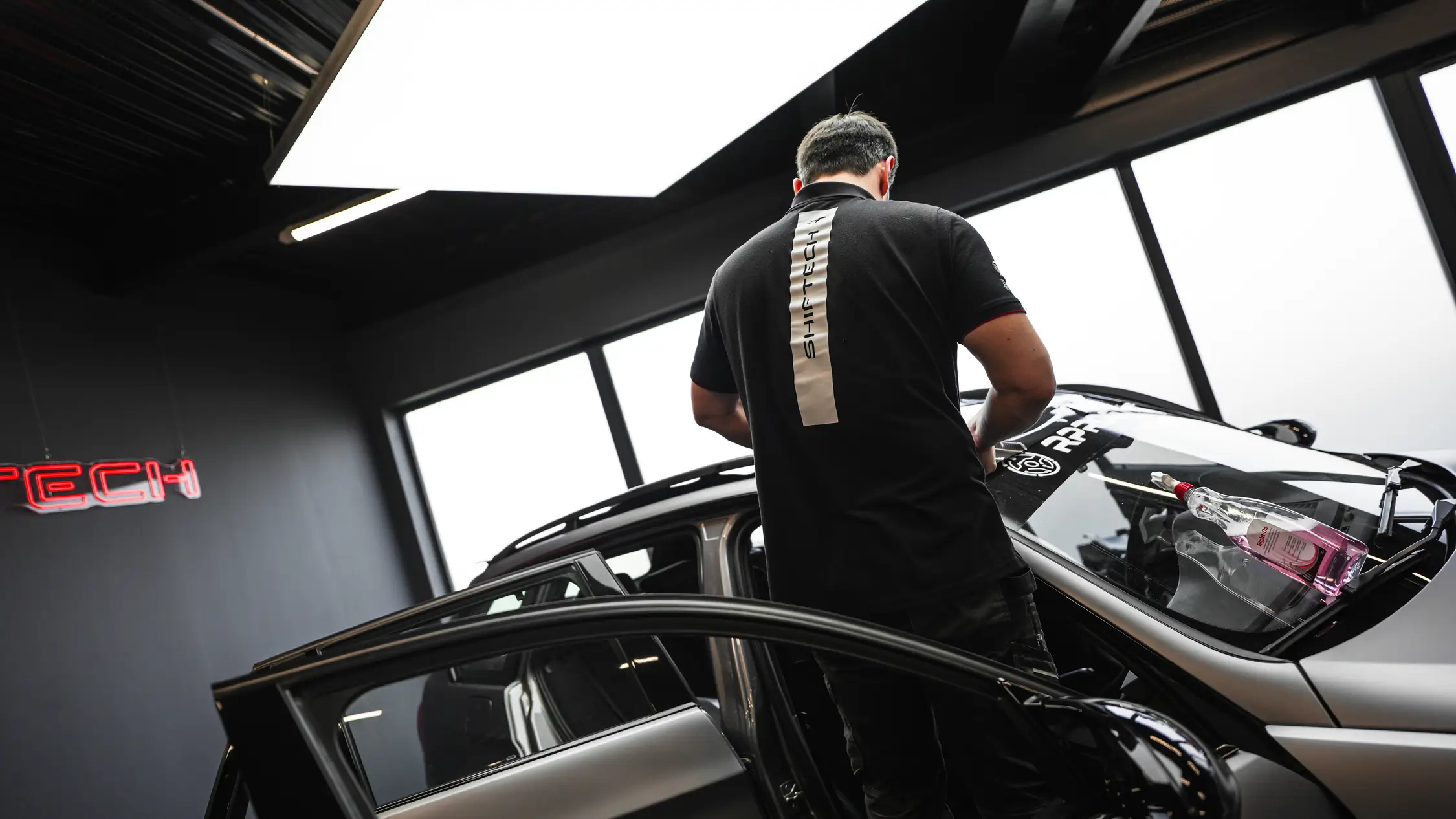 Bmw m3 touring film protection transparent carrosserie ppf shiftech 3 2250