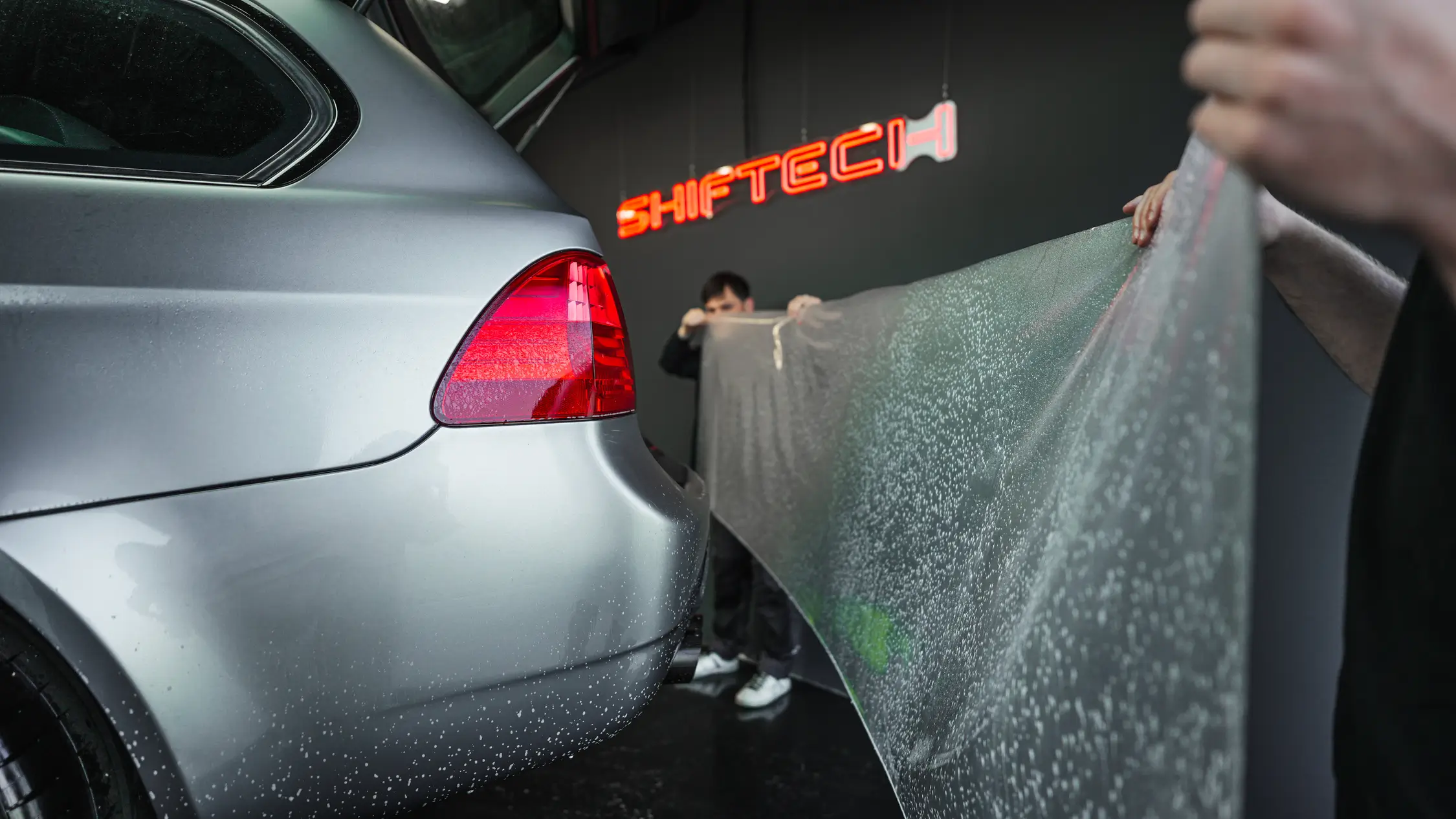 Bmw m3 touring film protection transparent carrosserie ppf shiftech 5 2250