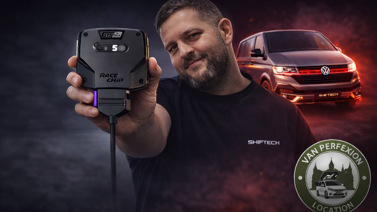 Boitier additionnel racechip transporteur t6 test calculateur bloque shiftech 1280