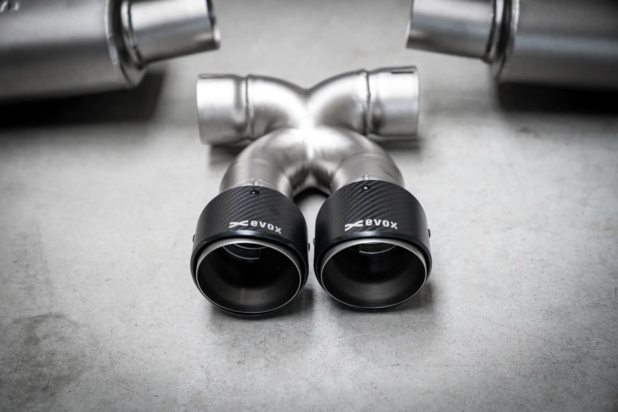 Evox echappement inox performance shiftech 3 2048