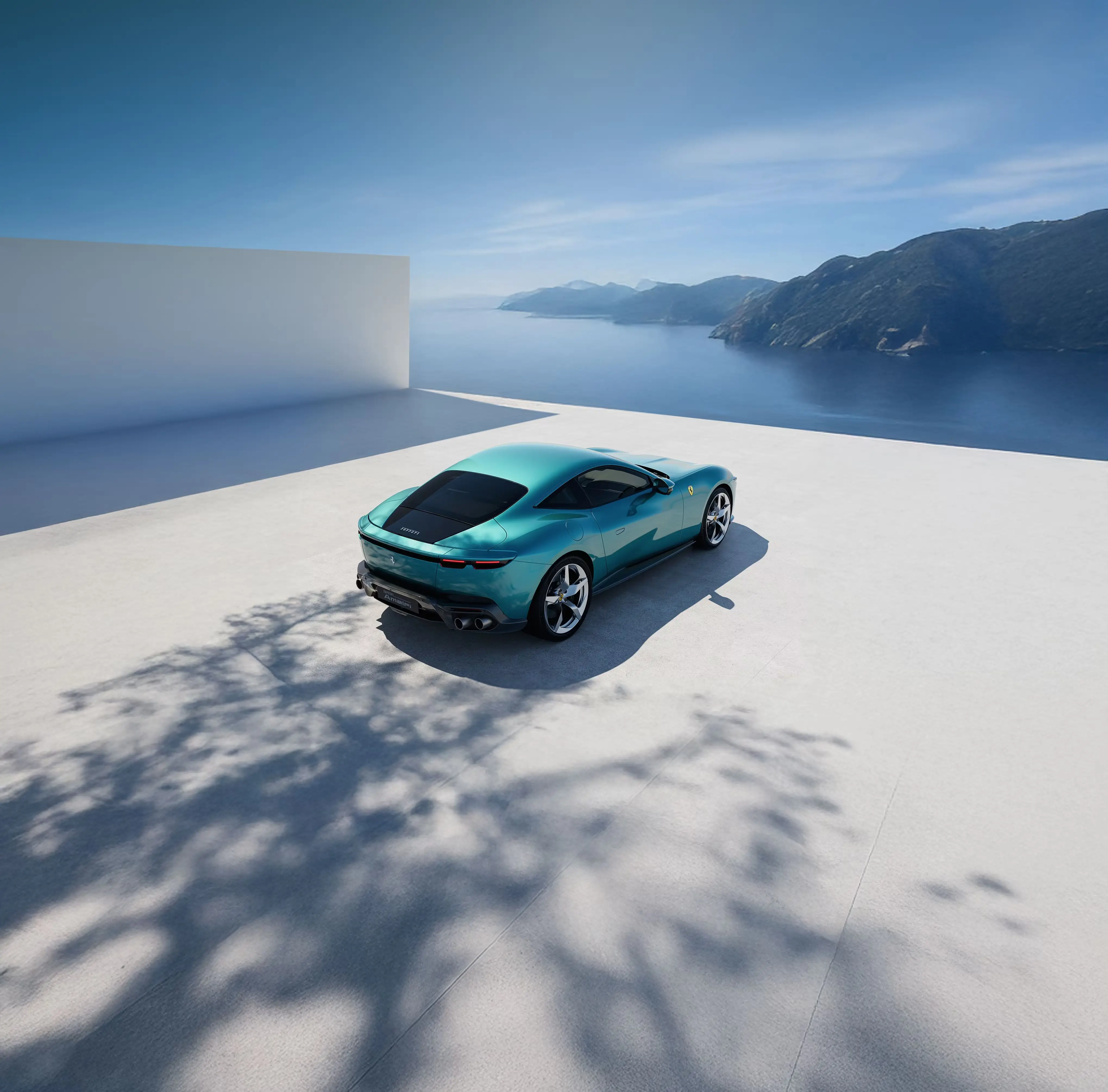 Ferrari amalfi 2025 protection carrosserie ppf shiftech 1