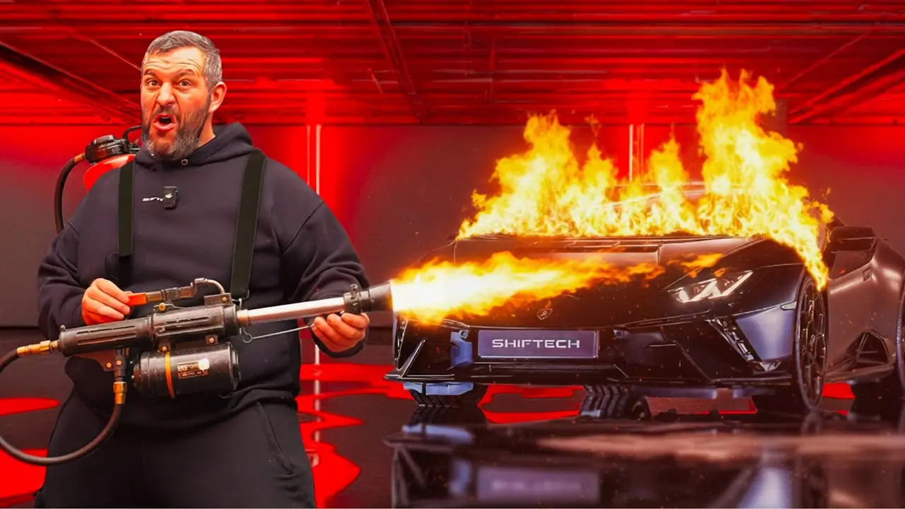 Film protection ppf test lamborghini huracan technica shiftech 1280