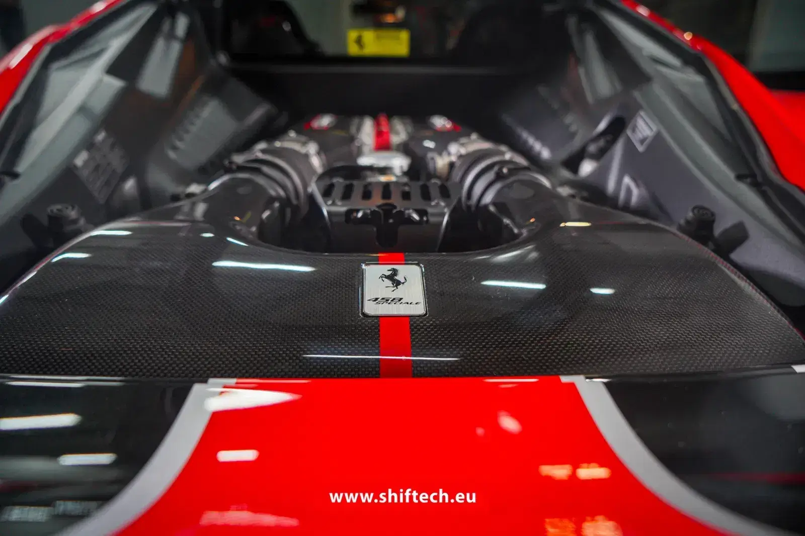 Installation echappement ipe preparation chassis ferrari 458 speciale shiftech 13 1697623087