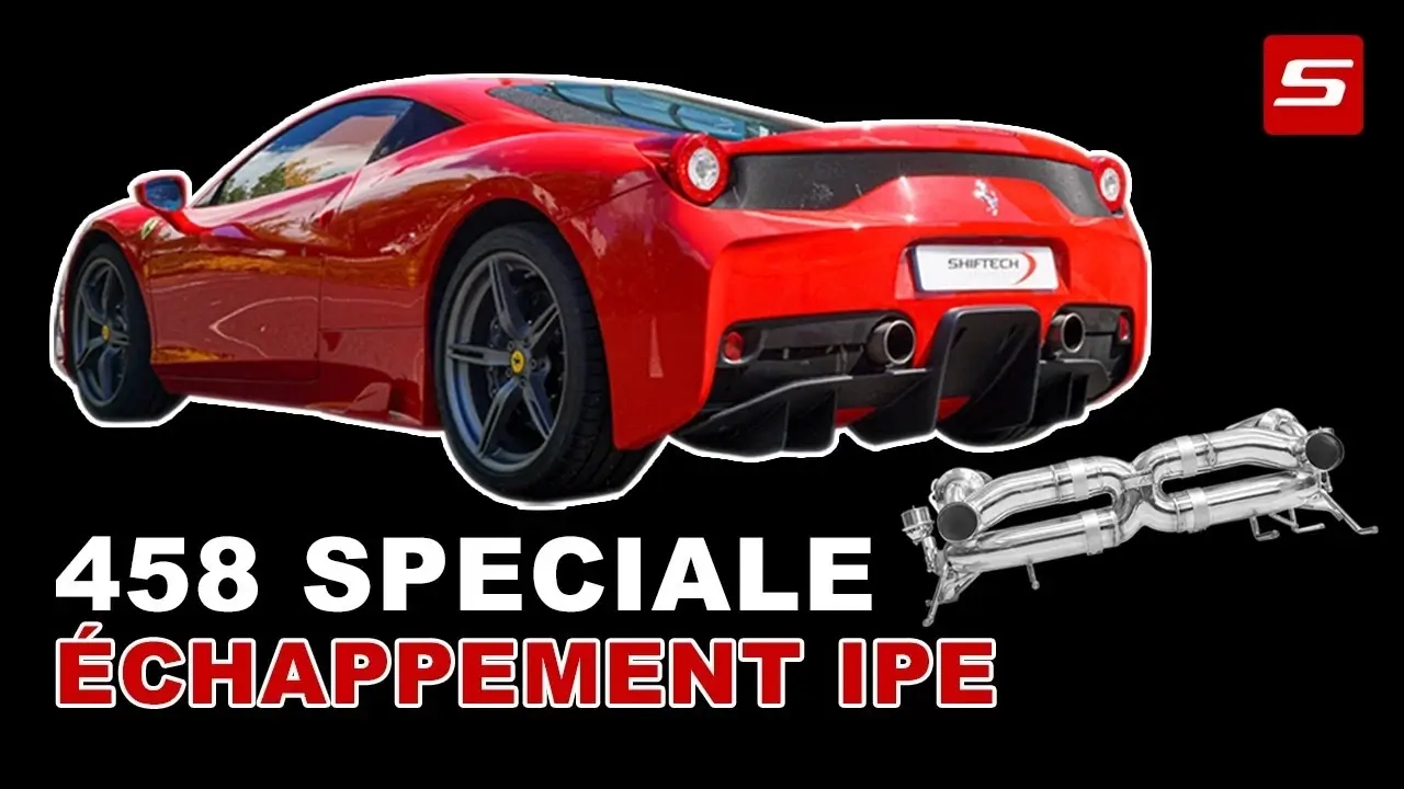 Installation echappement ipe preparation chassis ferrari 458 speciale shiftech 20 1280 1697623087