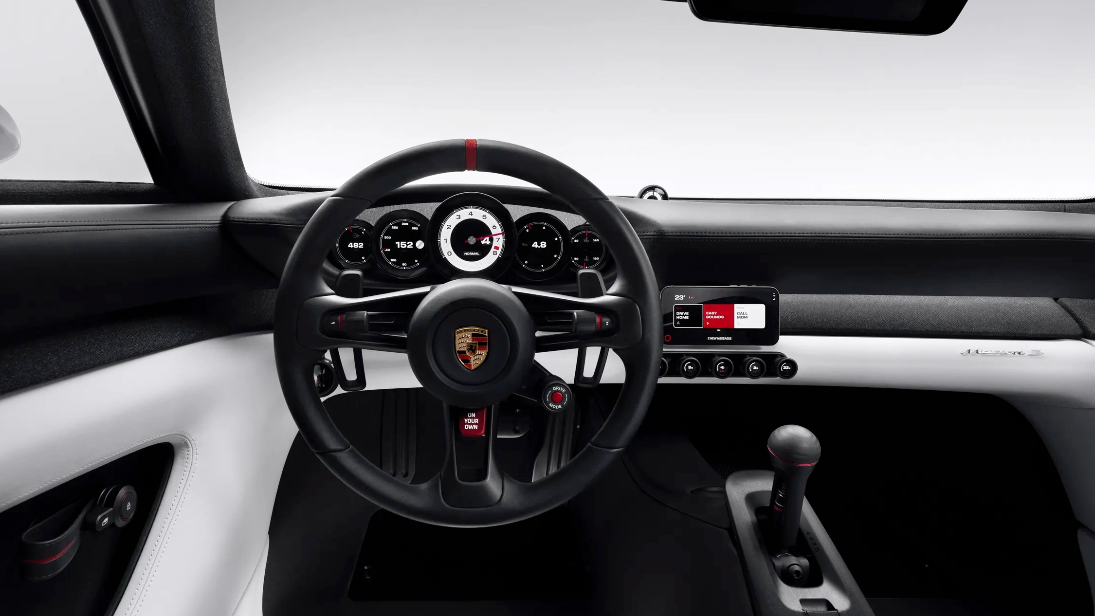 Interieur porsche mission s 2250