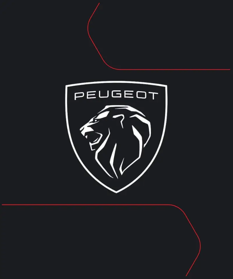 Logo marque voiture peugeot