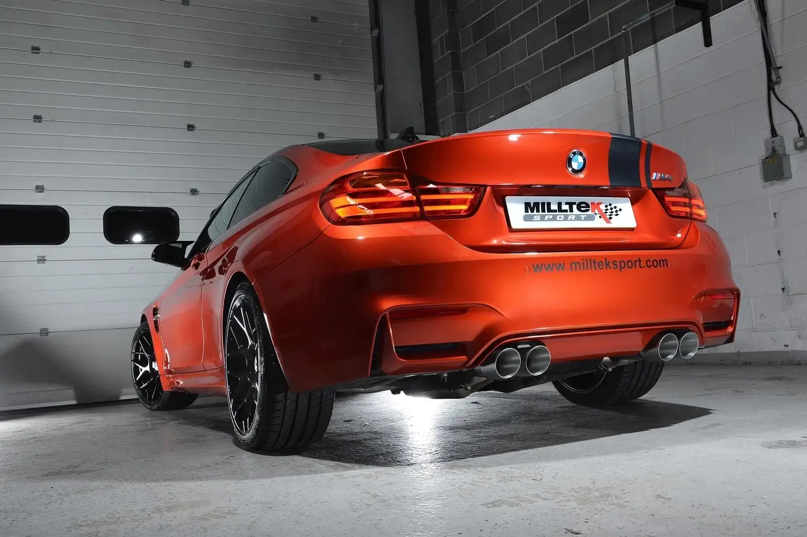 Milltek pièce performance Échappement bmw m4 shiftech