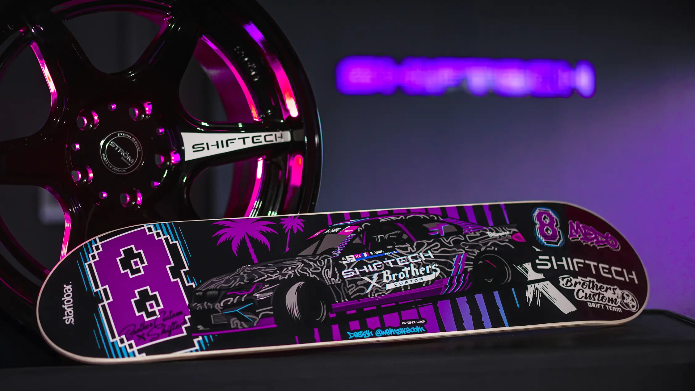 Planche skate drift medo