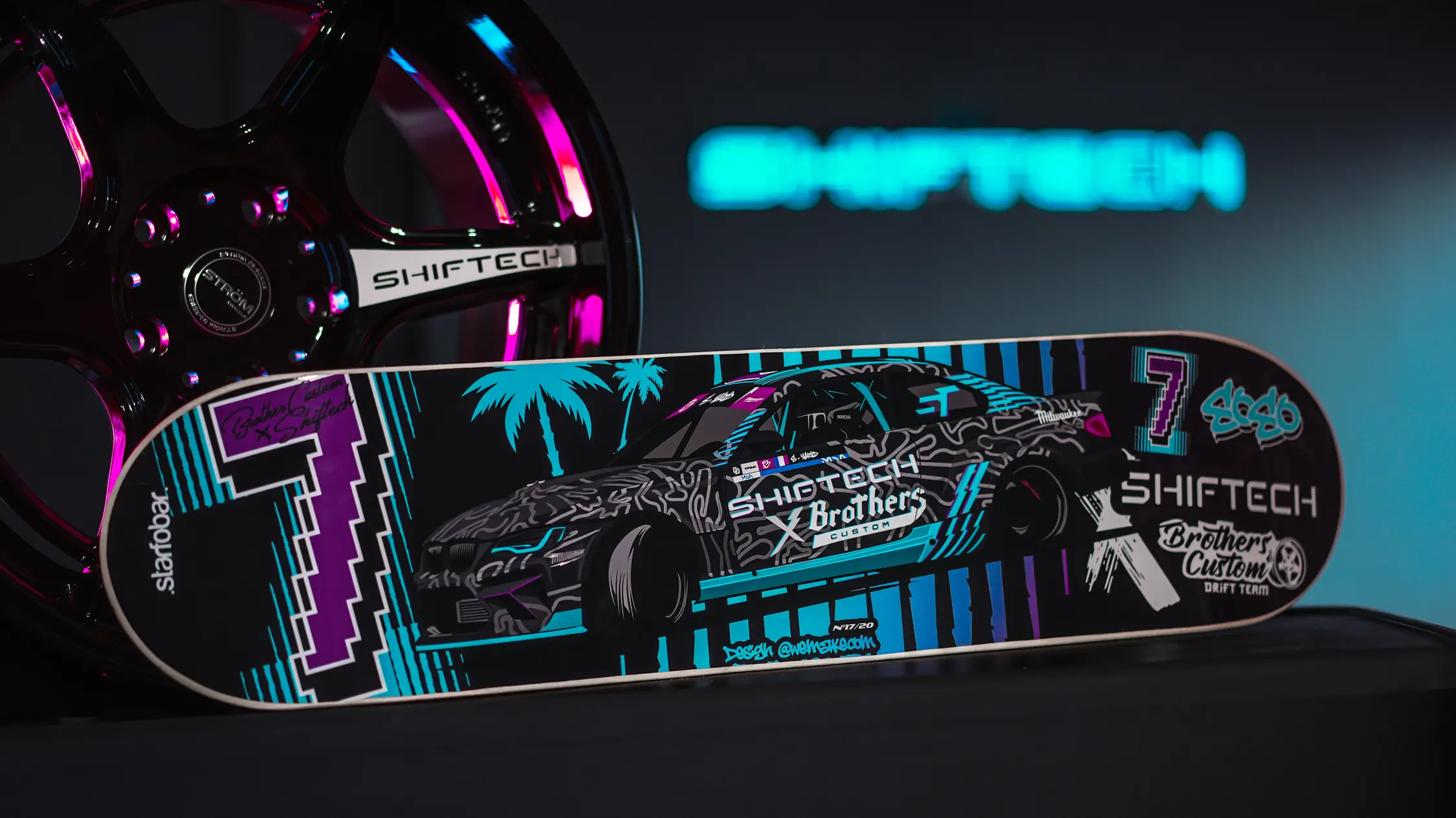 Planche skate drift sofian yazid