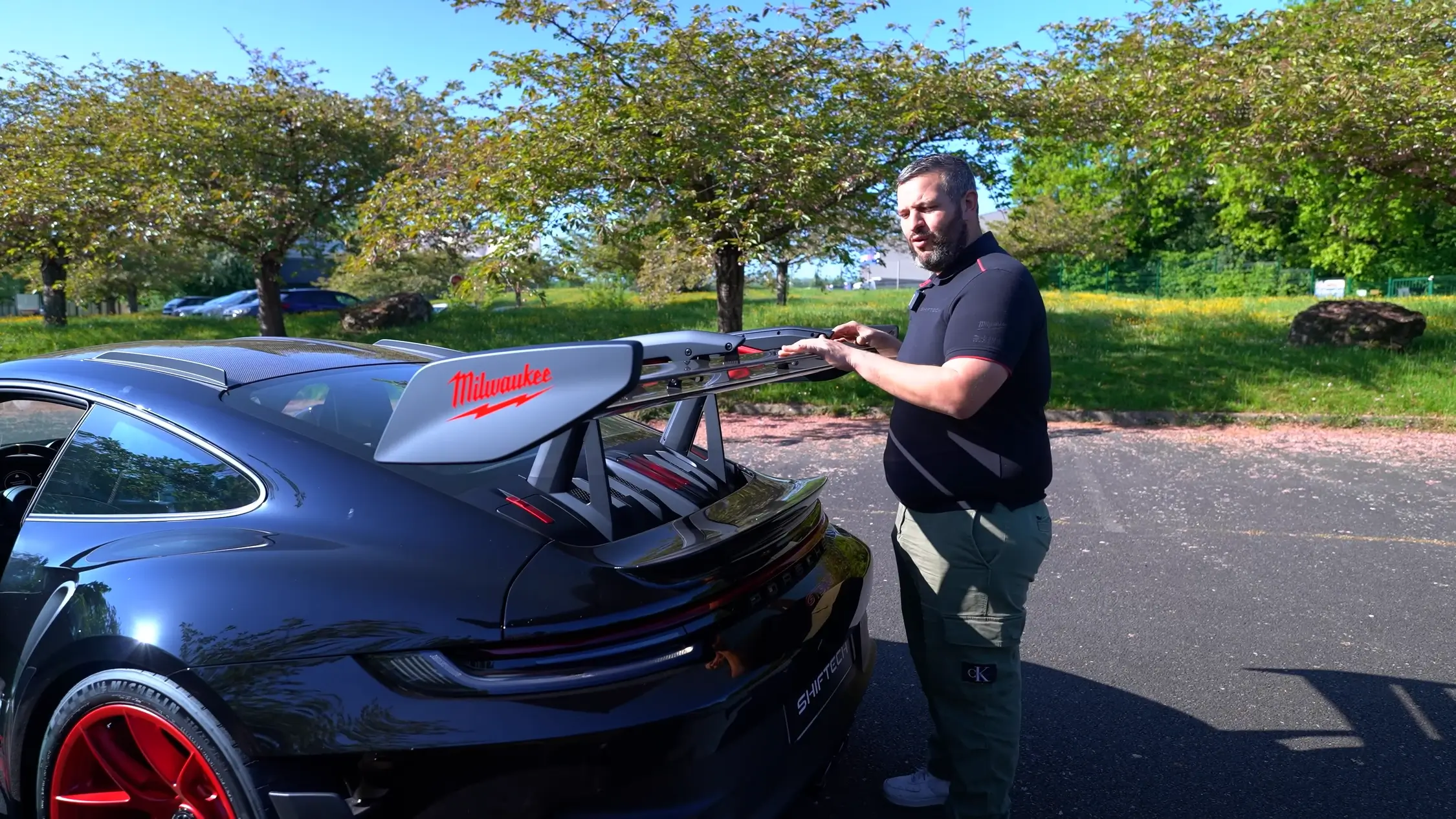 Porsche 992 gt3 rs showcar passage au banc shiftech 2 2250