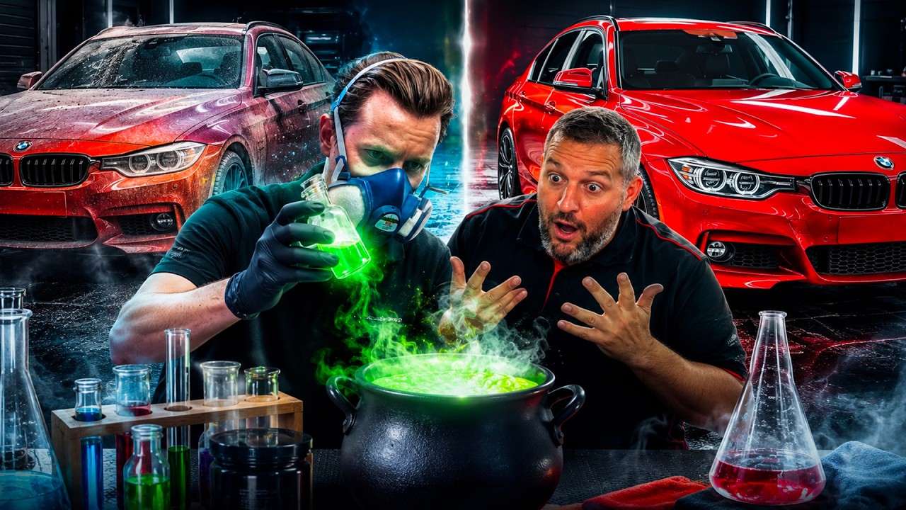 Renovation peinture carrosserie voiture microrayures peinture terne procede restorfx shiftech cover