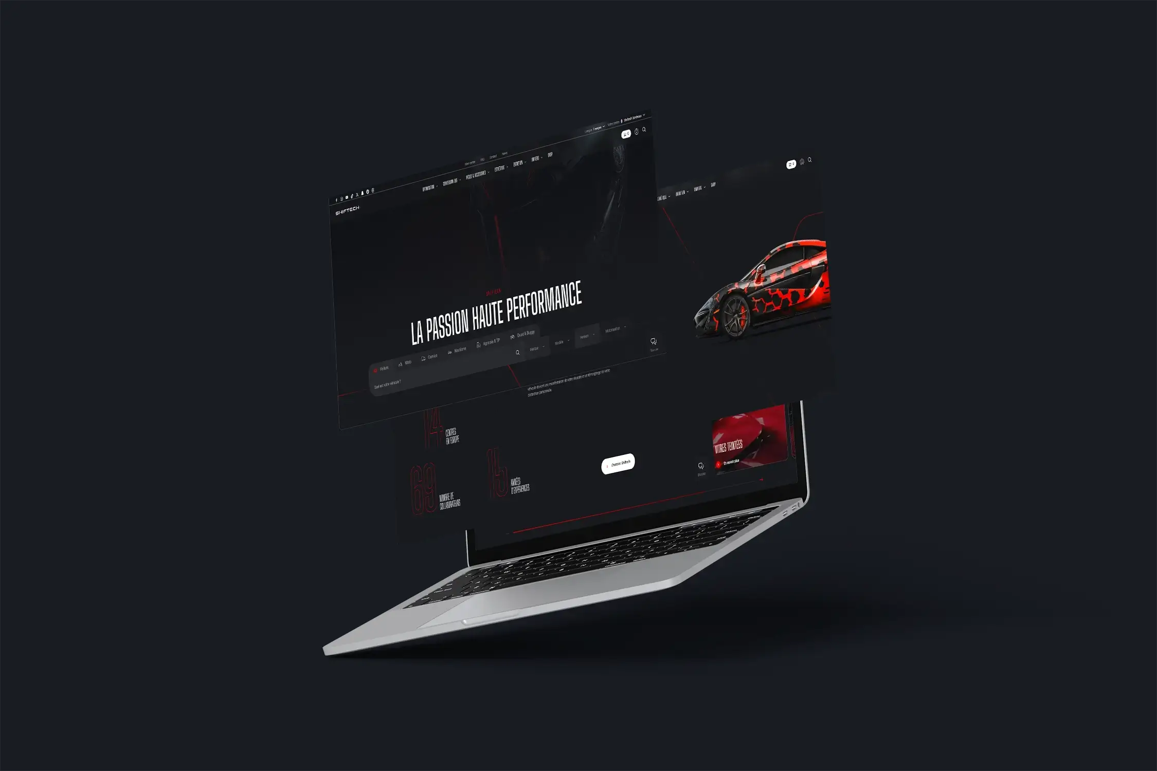 Shiftech change son logo et son site internet avec un ecommerce intégré