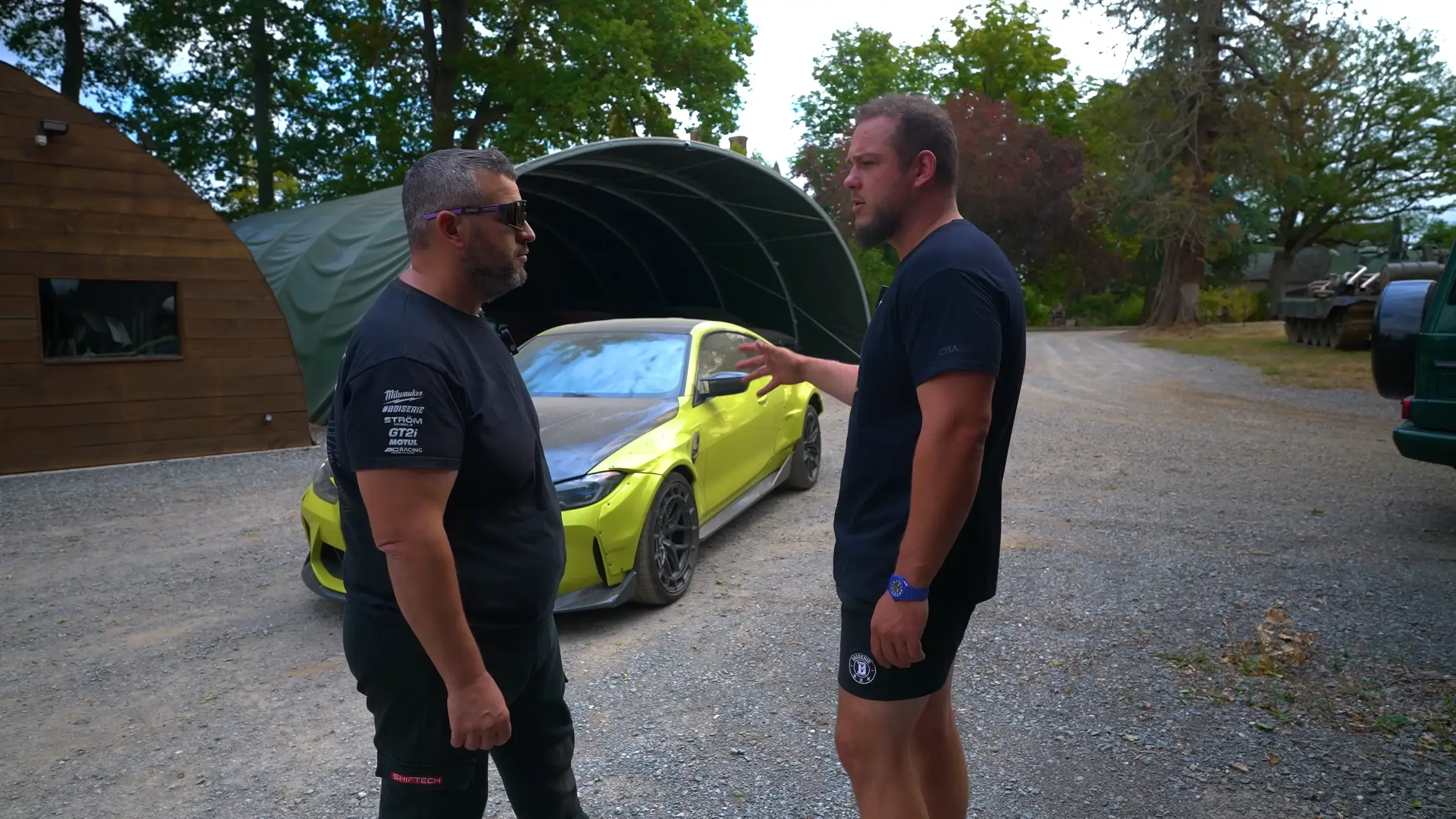 Stage 3 bmw m4 boiserie lucien chassis freinage shiftech 2250