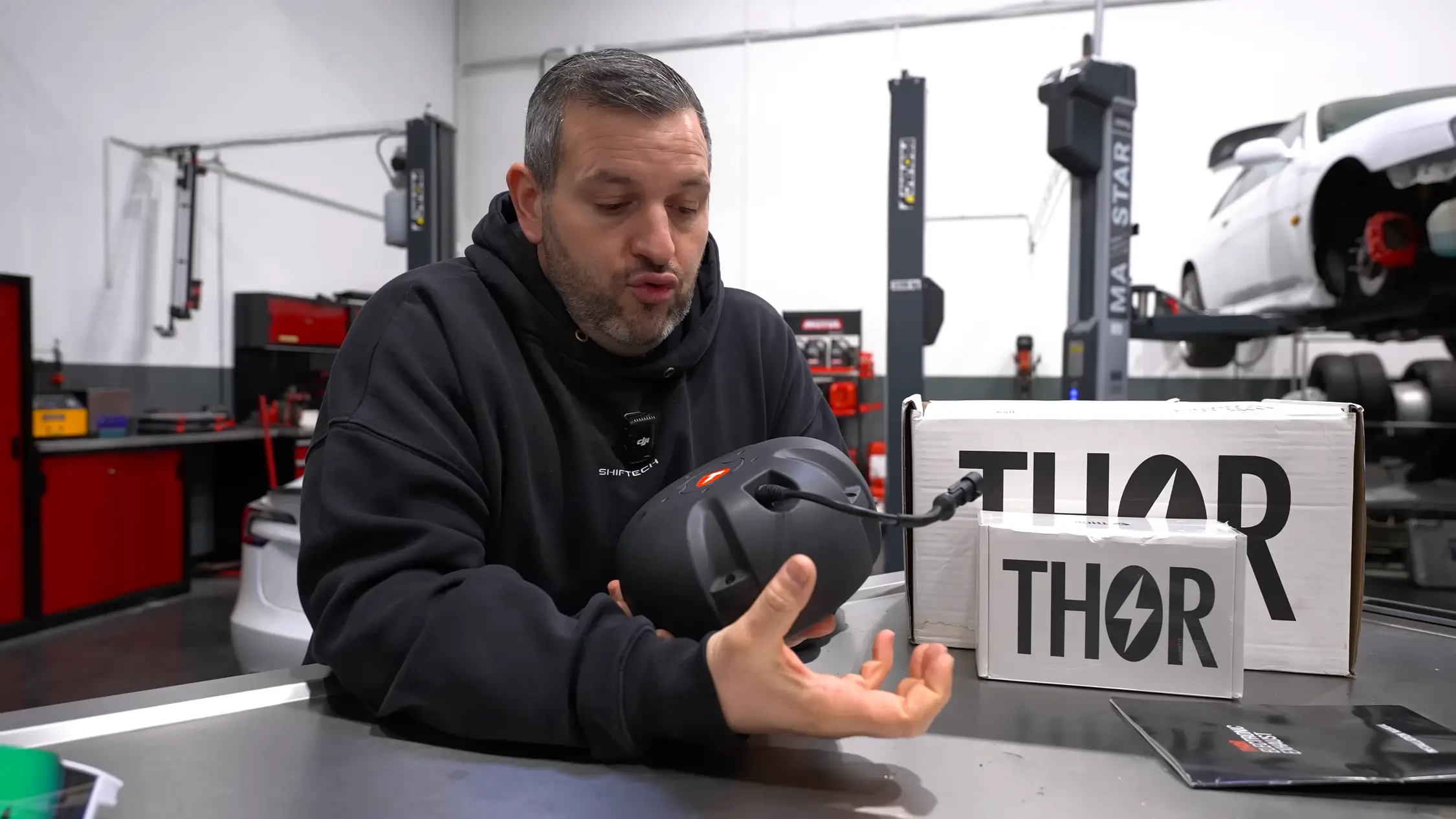 Thor storm tesla model 3 performance test installation shiftech 2250