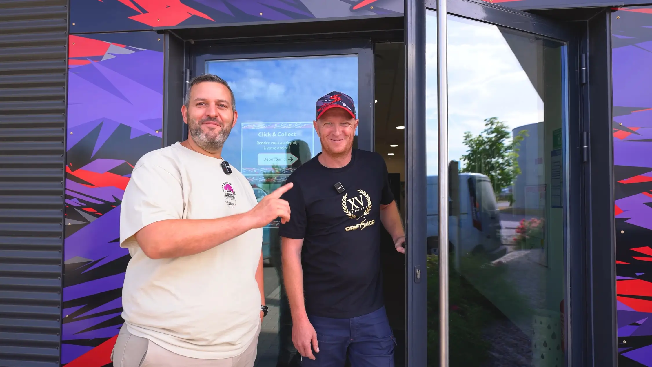 Visite locaux driftshop shiftech