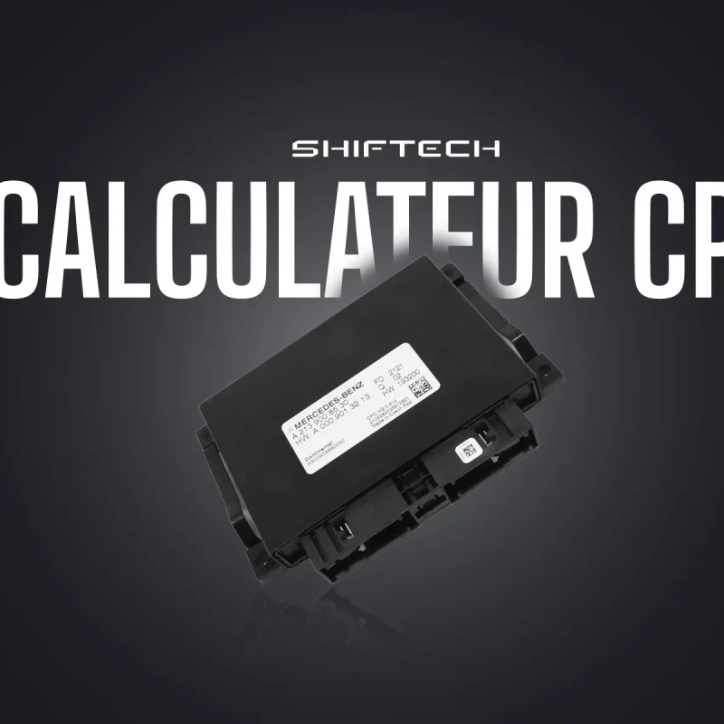 Calculateur cpc reprogrammation boitier shiftech