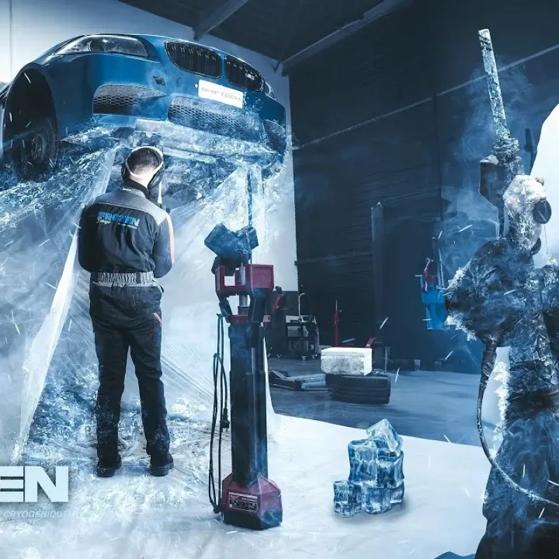 Frozen garage cryogenie shiftech bmw m5 laboiserie 3