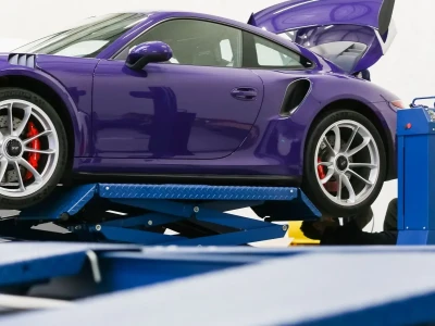 Porsche 911 reprogrammation moteur echappement ipe installation shiftech 17