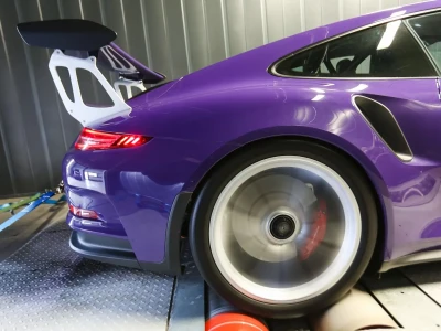 Porsche 911 reprogrammation moteur echappement ipe installation shiftech 24