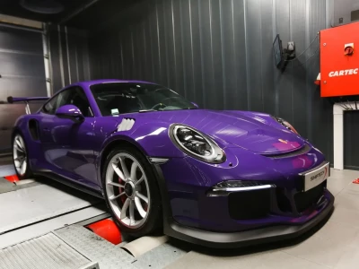 Porsche 911 reprogrammation moteur echappement ipe installation shiftech 6