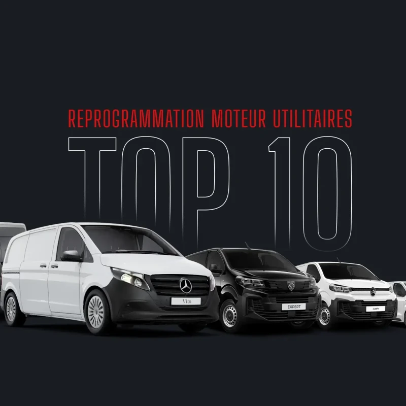 Reprogrammation moteur stage 1 top 10 utilitaires shiftech